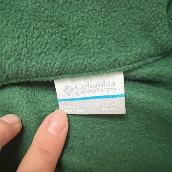 Boy’s Columbia Feece Full Zip Lightweight Jacket Size XL - Picture 3 of 4